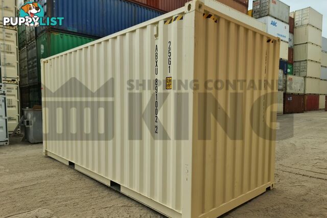 20' HIGH CUBE SHIPPING CONTAINER (STEEL FLOOR)