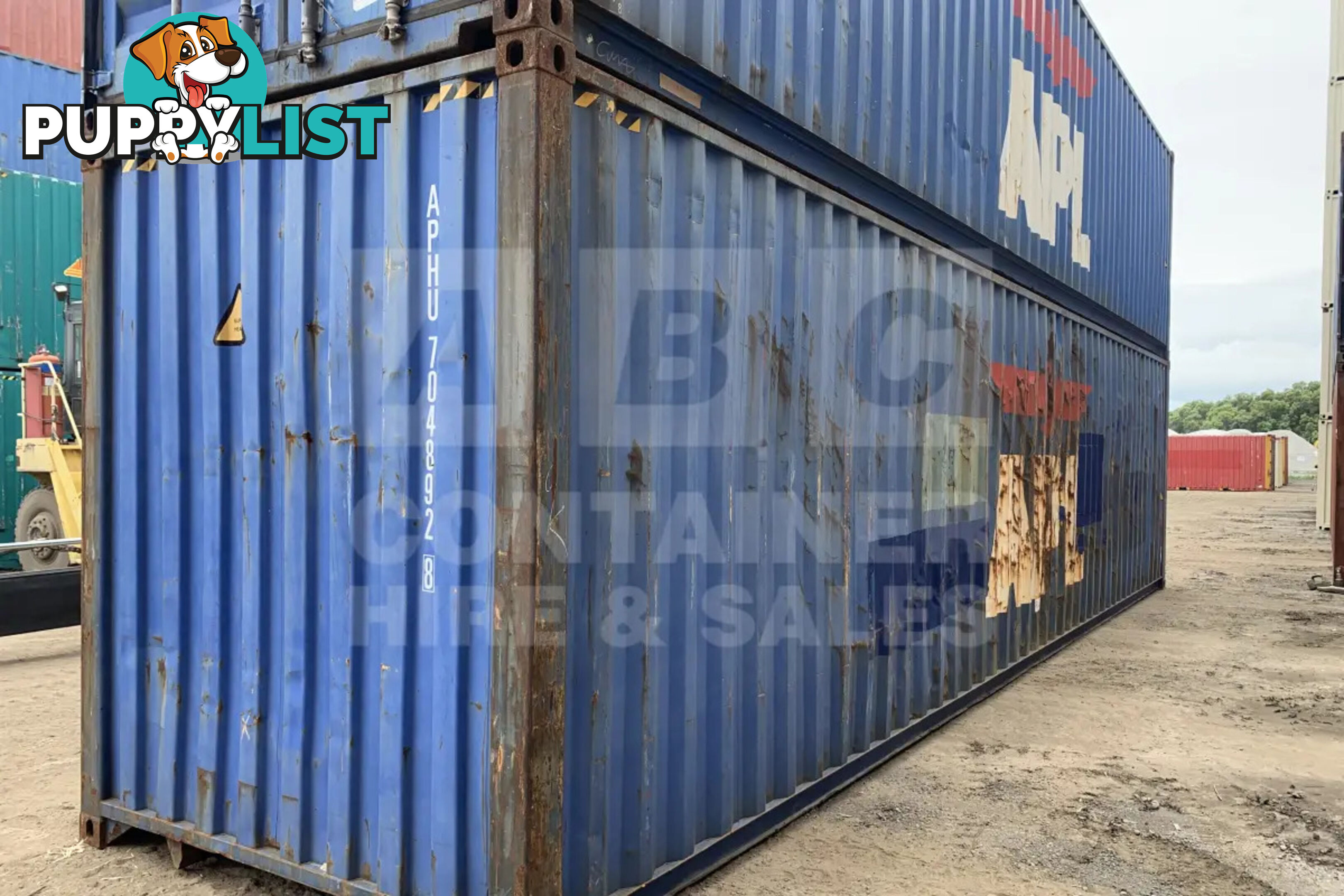 40' HIGH CUBE SHIPPING CONTAINER
