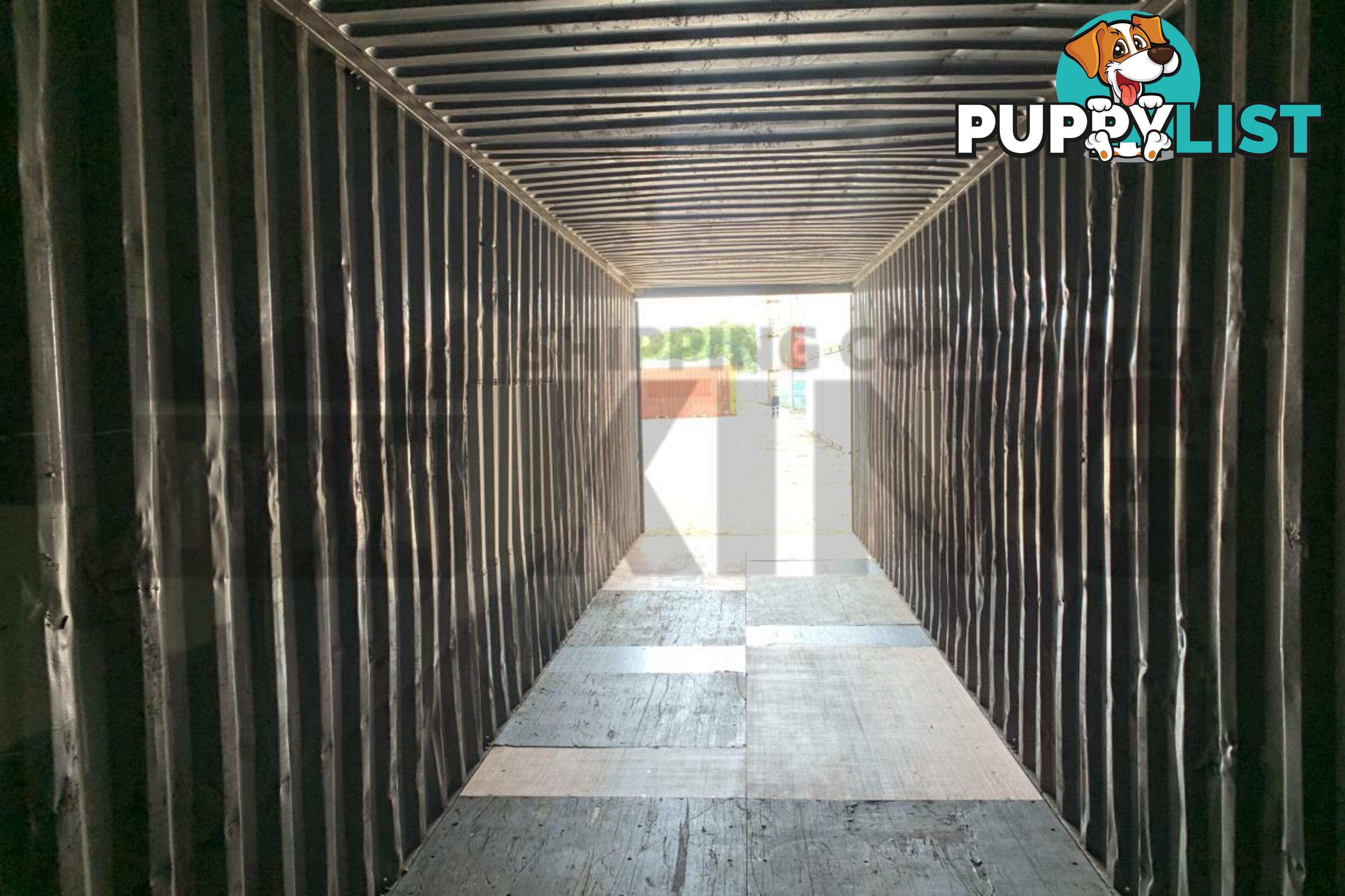 40' HIGH CUBE SHIPPING CONTAINER
