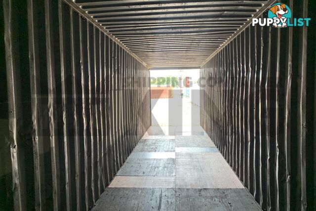 40' HIGH CUBE SHIPPING CONTAINER