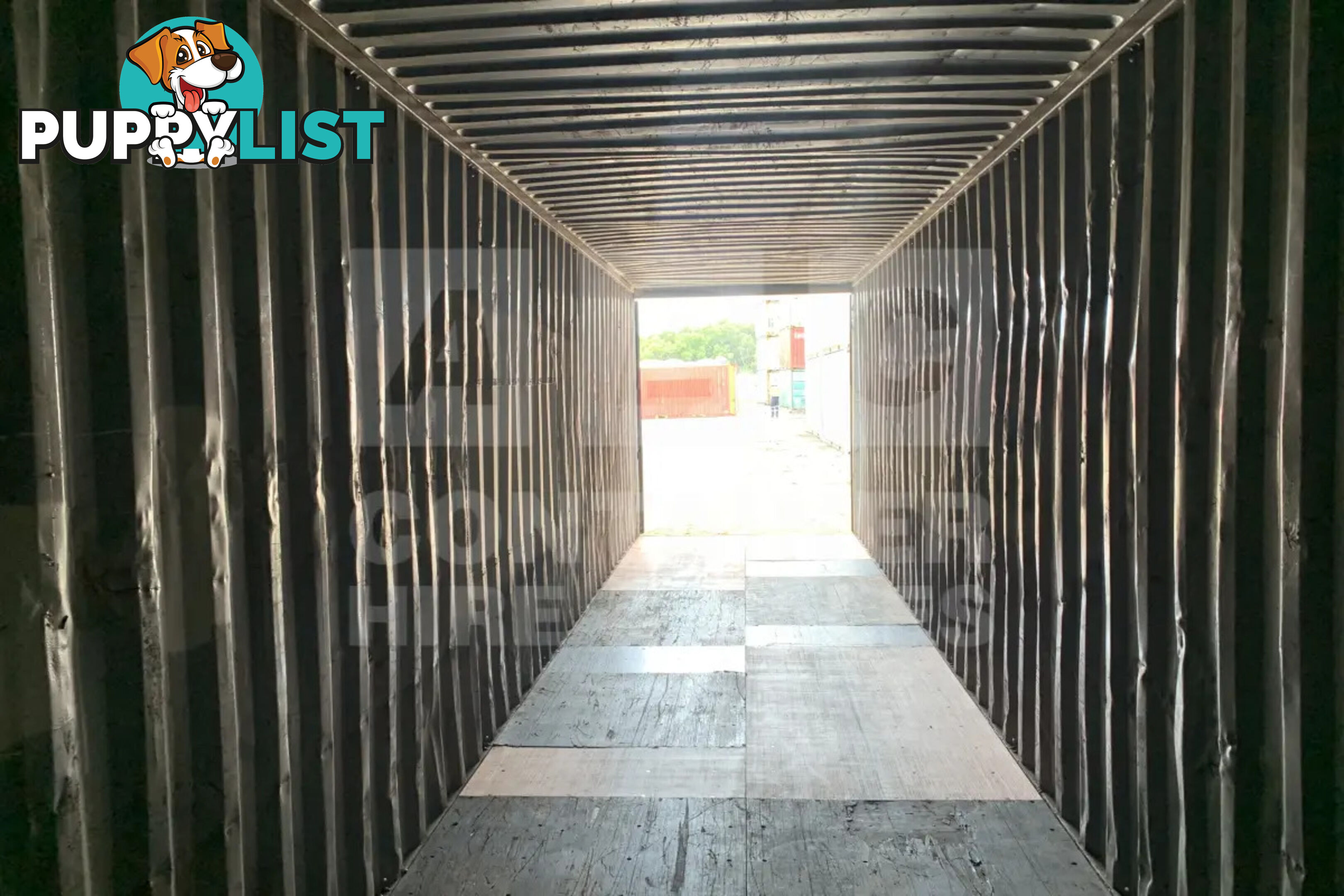40' HIGH CUBE SHIPPING CONTAINER
