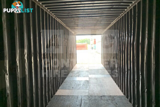 40' HIGH CUBE SHIPPING CONTAINER