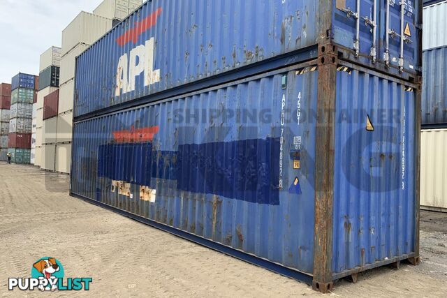 40' HIGH CUBE SHIPPING CONTAINER