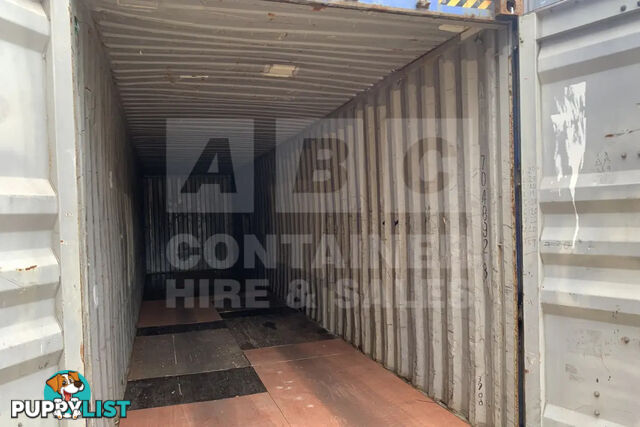 40' HIGH CUBE SHIPPING CONTAINER