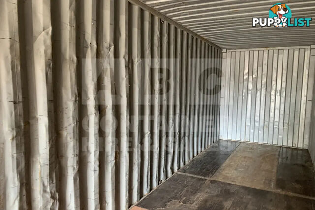 40' HIGH CUBE SHIPPING CONTAINER