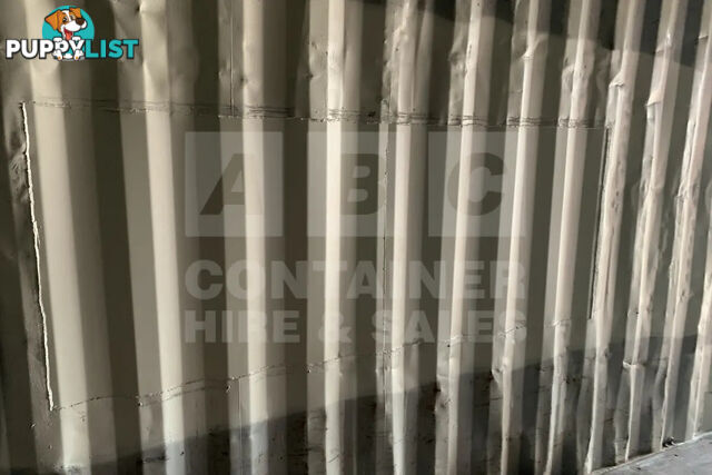 40' HIGH CUBE SHIPPING CONTAINER