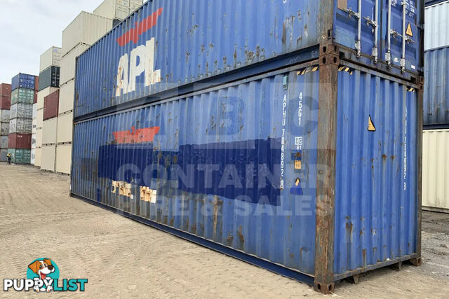 40' HIGH CUBE SHIPPING CONTAINER
