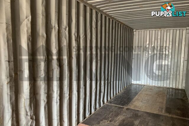 40' HIGH CUBE SHIPPING CONTAINER