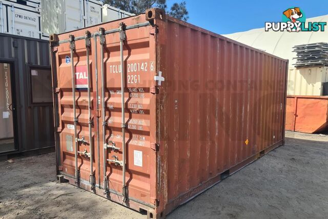 20' STANDARD HEIGHT SHIPPING CONTAINER - in Brisbane