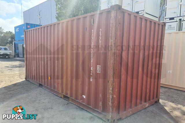 20' STANDARD HEIGHT SHIPPING CONTAINER - in Brisbane