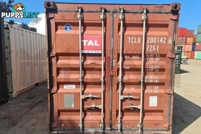 20' STANDARD HEIGHT SHIPPING CONTAINER - in Brisbane