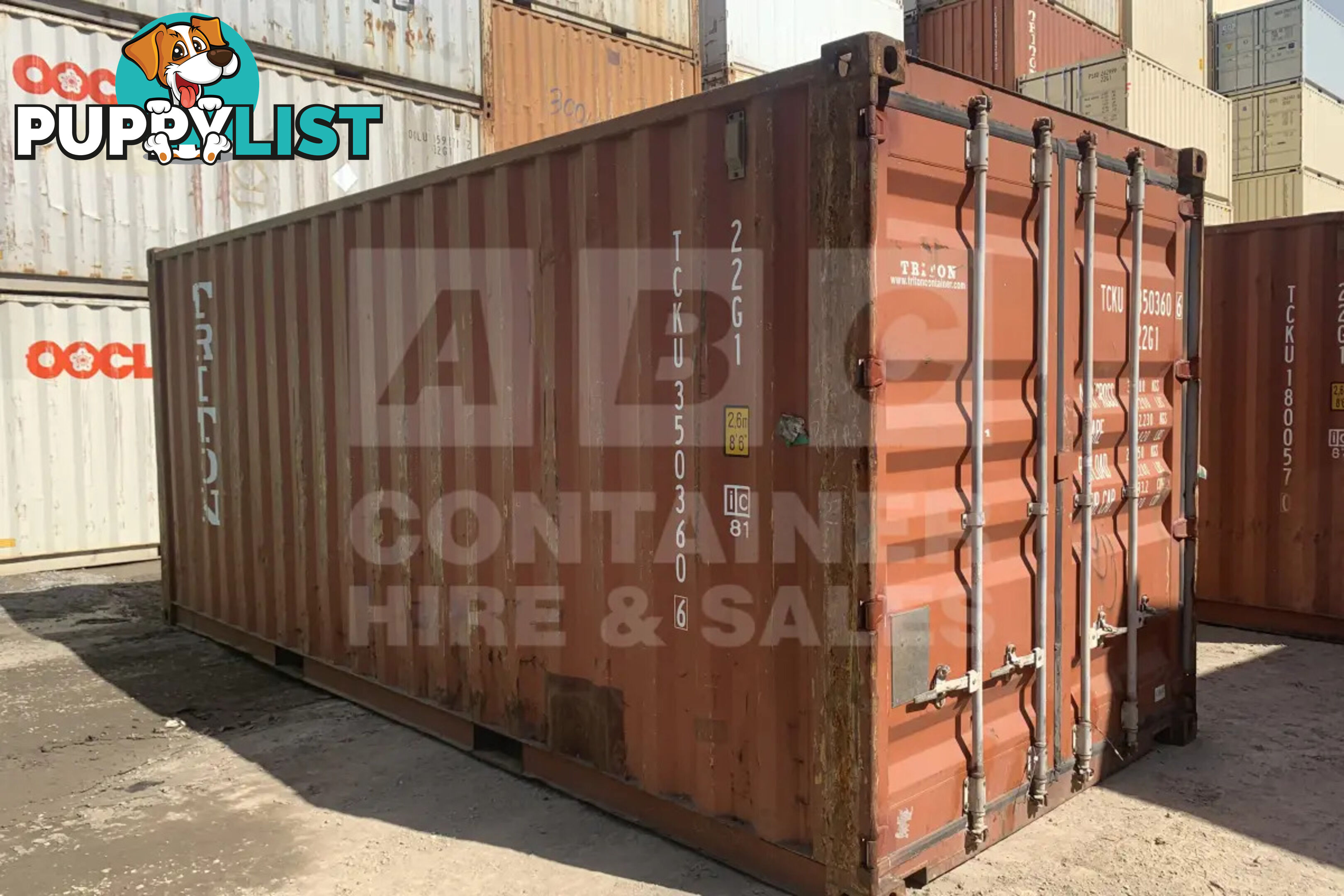 20' STANDARD HEIGHT SHIPPING CONTAINER
