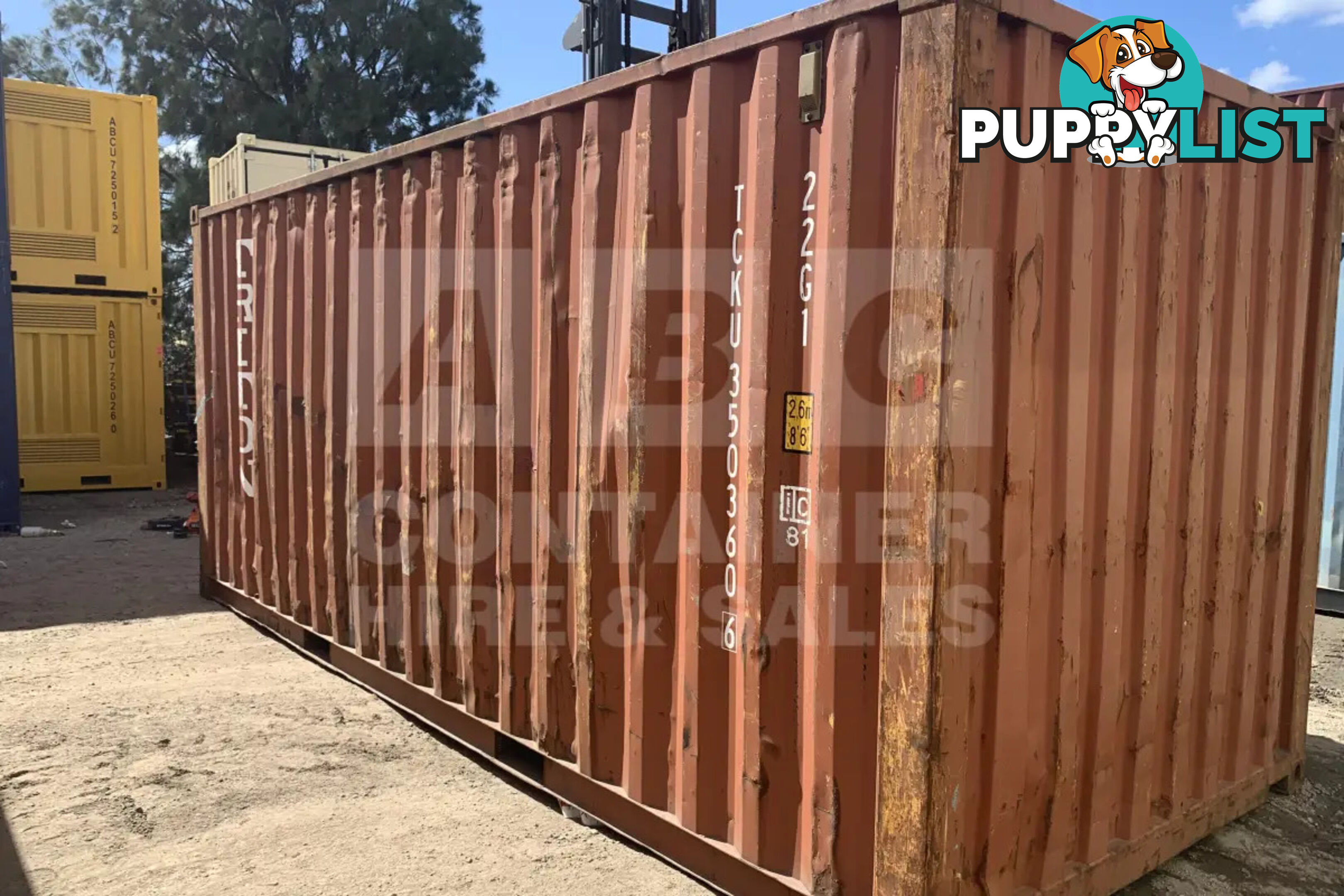 20' STANDARD HEIGHT SHIPPING CONTAINER