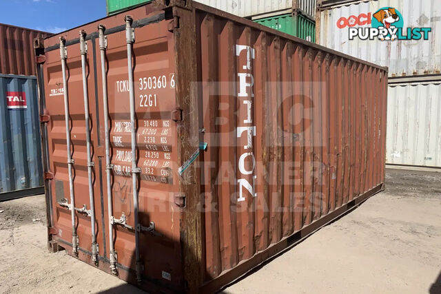 20' STANDARD HEIGHT SHIPPING CONTAINER