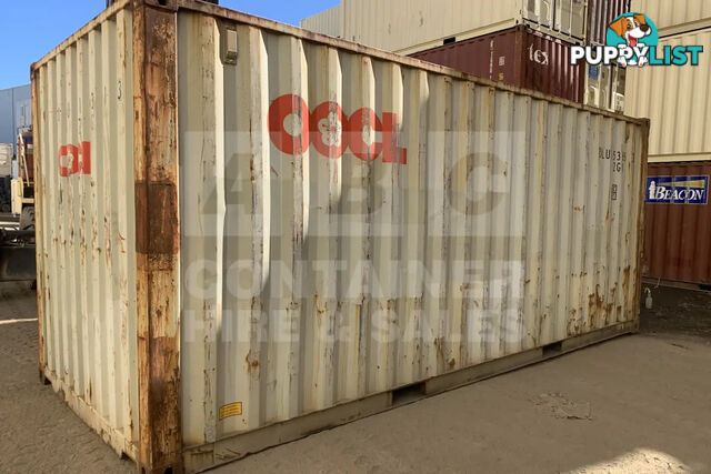 20' STANDARD HEIGHT SHIPPING CONTAINER - in Gympie