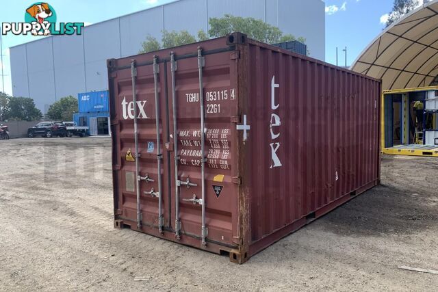 20' STANDARD HEIGHT SHIPPING CONTAINER - in Brisbane