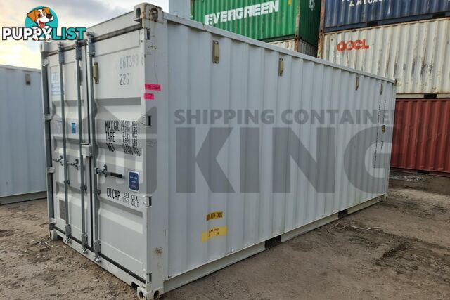 20' STANDARD HEIGHT SHIPPING CONTAINER (TRI DOOR)