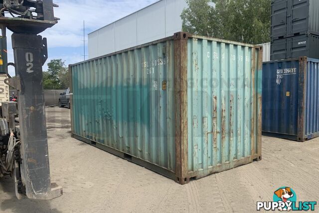 20' STANDARD HEIGHT SHIPPING CONTAINER - in Brisbane