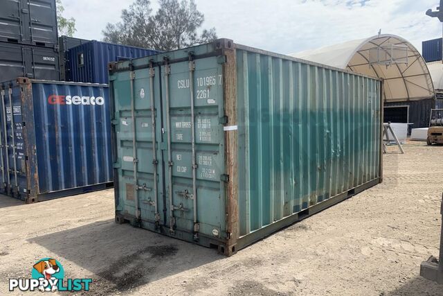 20' STANDARD HEIGHT SHIPPING CONTAINER - in Brisbane