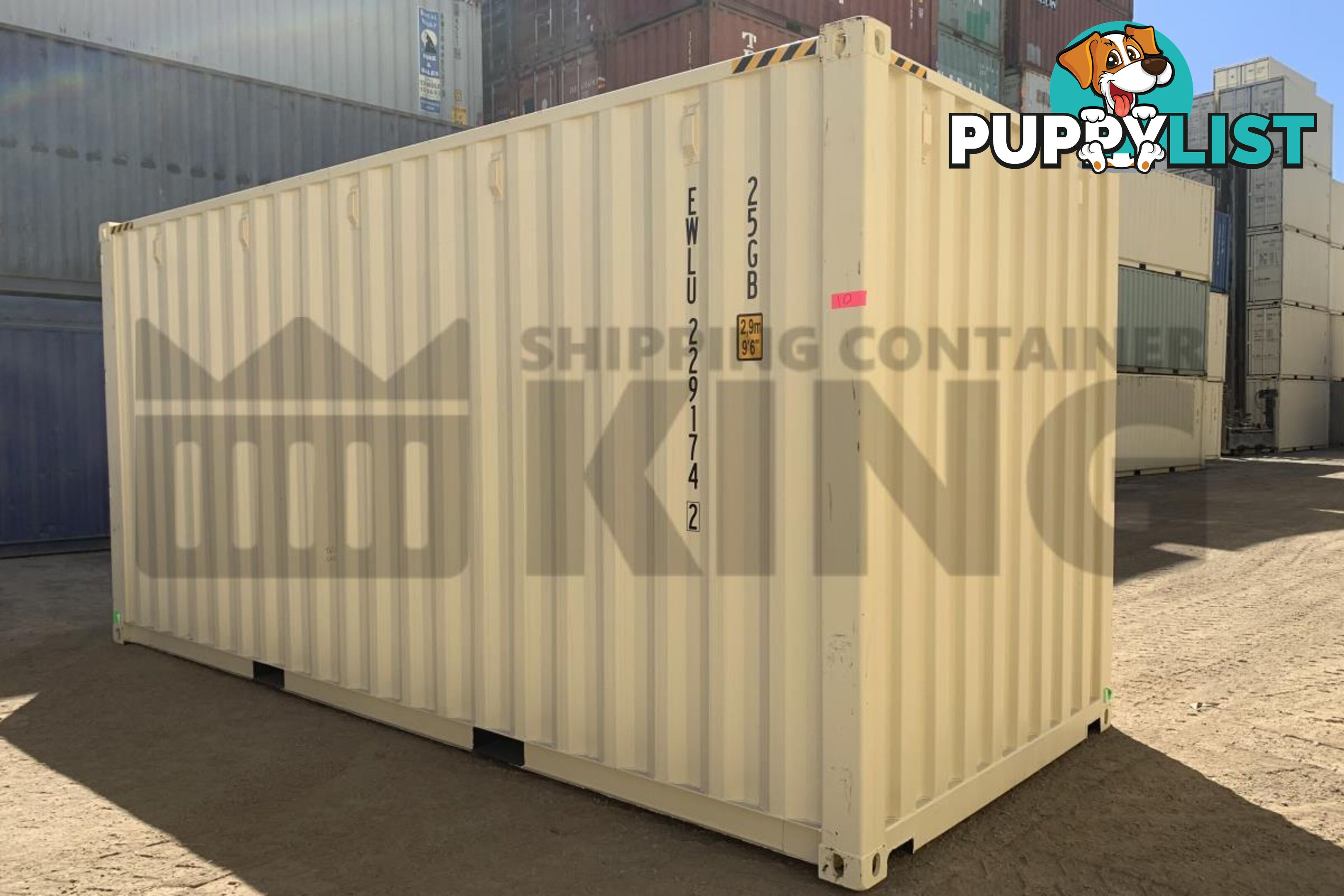 20' HIGH CUBE SHIPPING CONTAINER - in Toowoomba