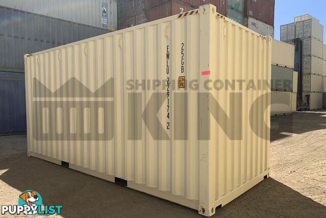 20' HIGH CUBE SHIPPING CONTAINER - in Toowoomba