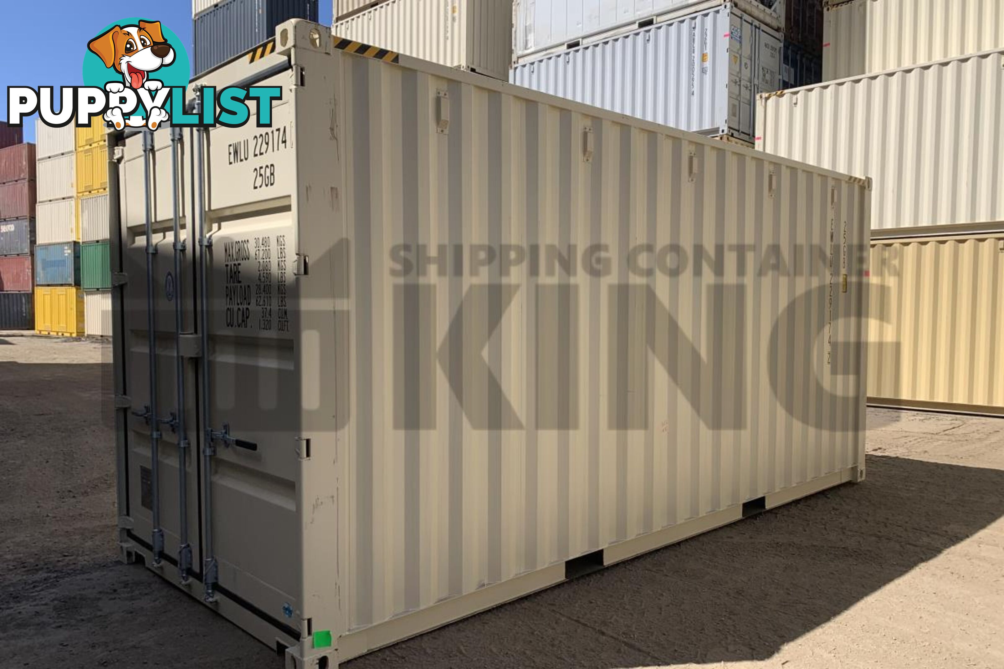 20' HIGH CUBE SHIPPING CONTAINER - in Toowoomba