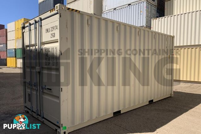 20' HIGH CUBE SHIPPING CONTAINER - in Toowoomba