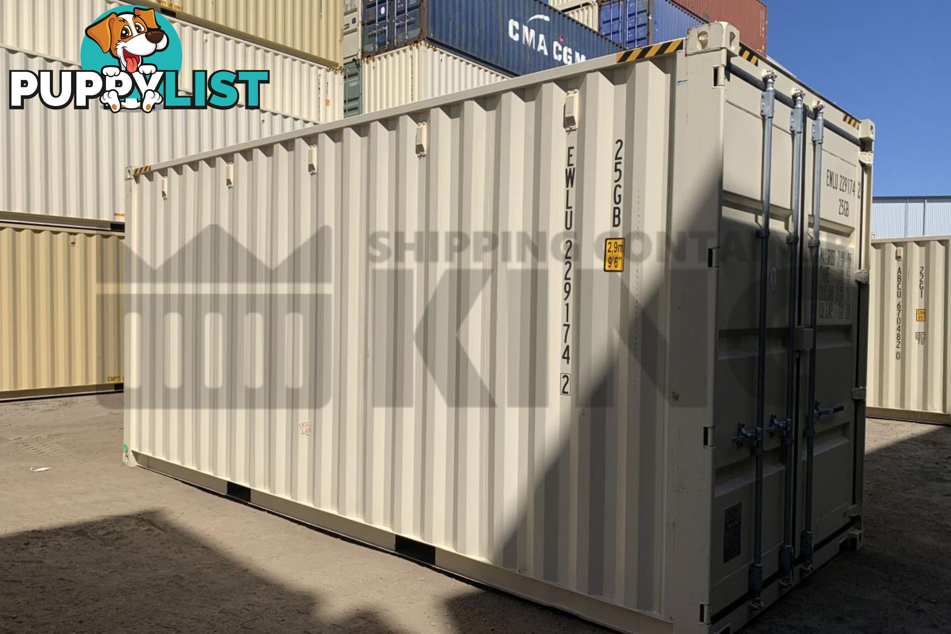 20' HIGH CUBE SHIPPING CONTAINER - in Toowoomba