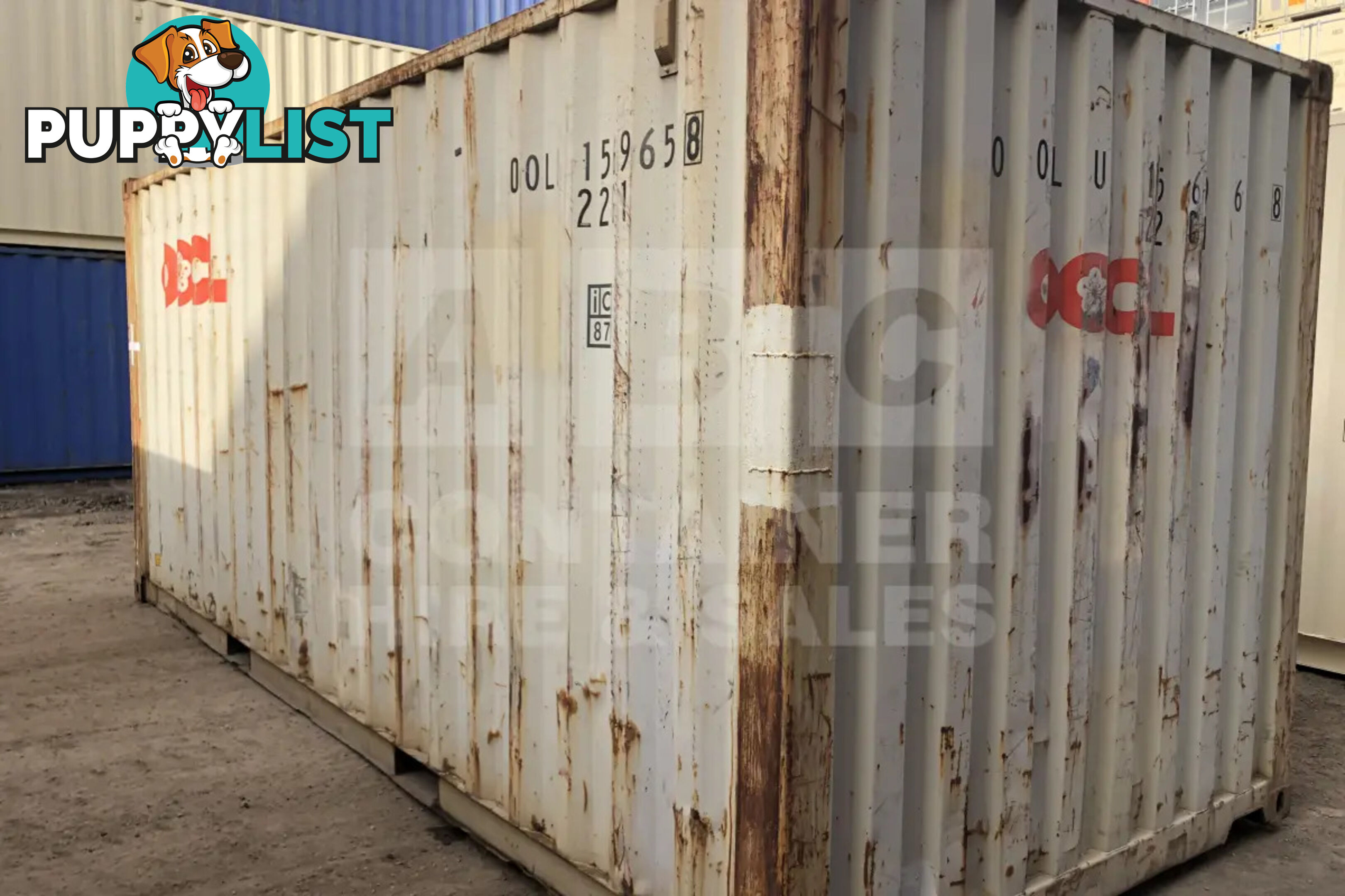 20' STANDARD HEIGHT SHIPPING CONTAINER - in Brisbane