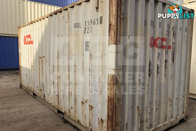 20' STANDARD HEIGHT SHIPPING CONTAINER - in Brisbane