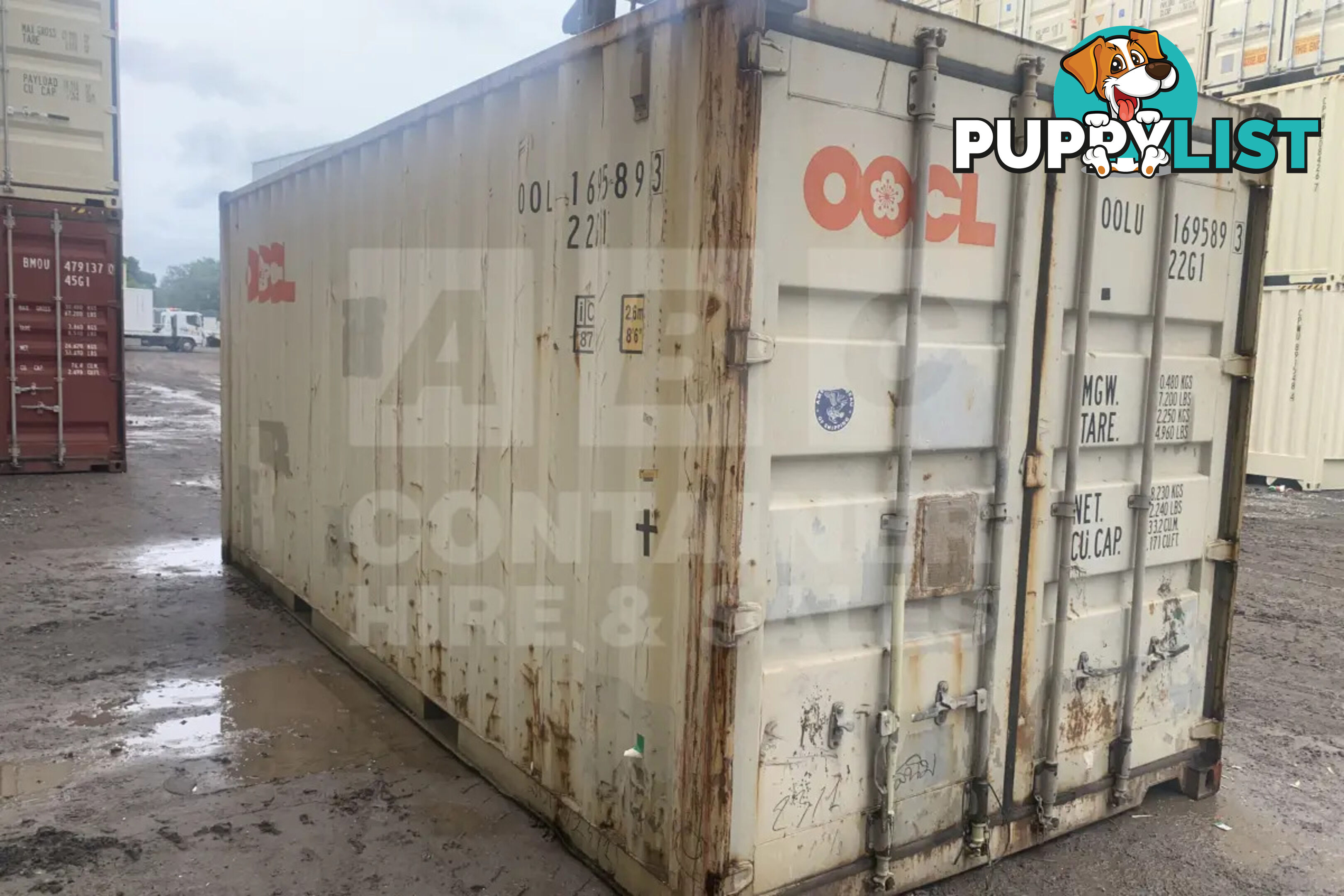 20' STANDARD HEIGHT SHIPPING CONTAINER