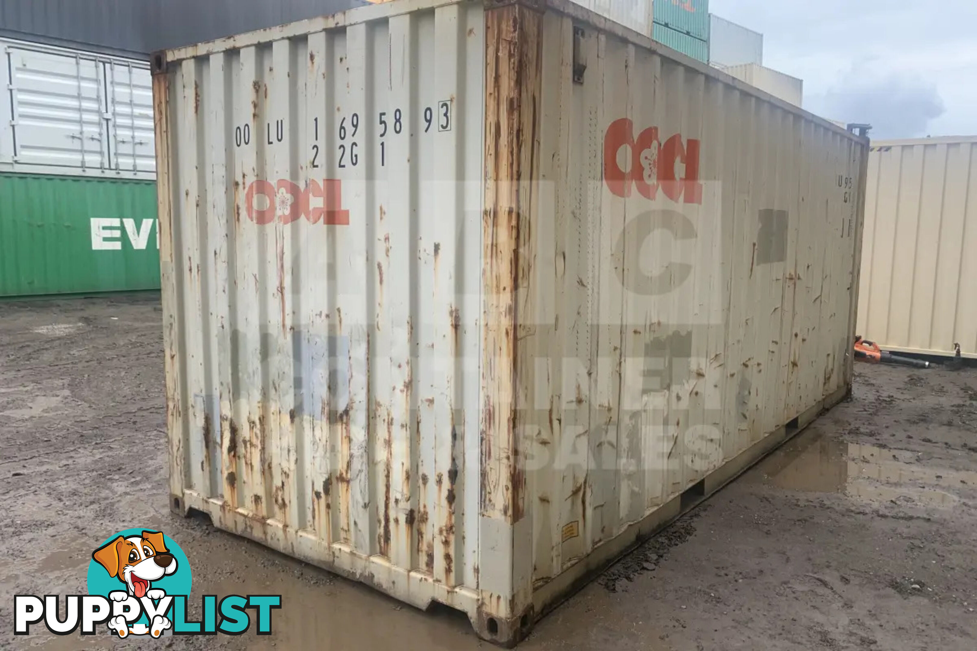 20' STANDARD HEIGHT SHIPPING CONTAINER