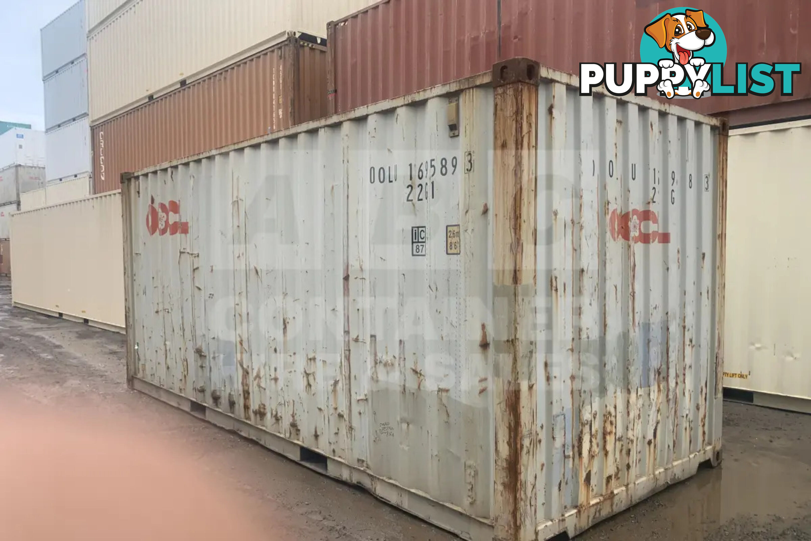20' STANDARD HEIGHT SHIPPING CONTAINER