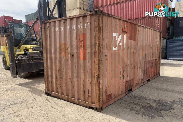 20' STANDARD HEIGHT SHIPPING CONTAINER - in Brisbane