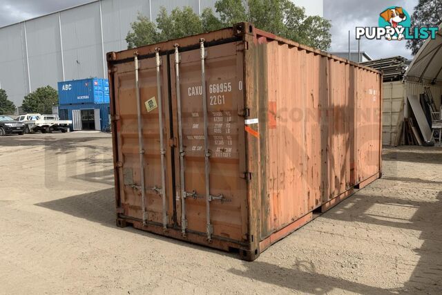 20' STANDARD HEIGHT SHIPPING CONTAINER - in Brisbane