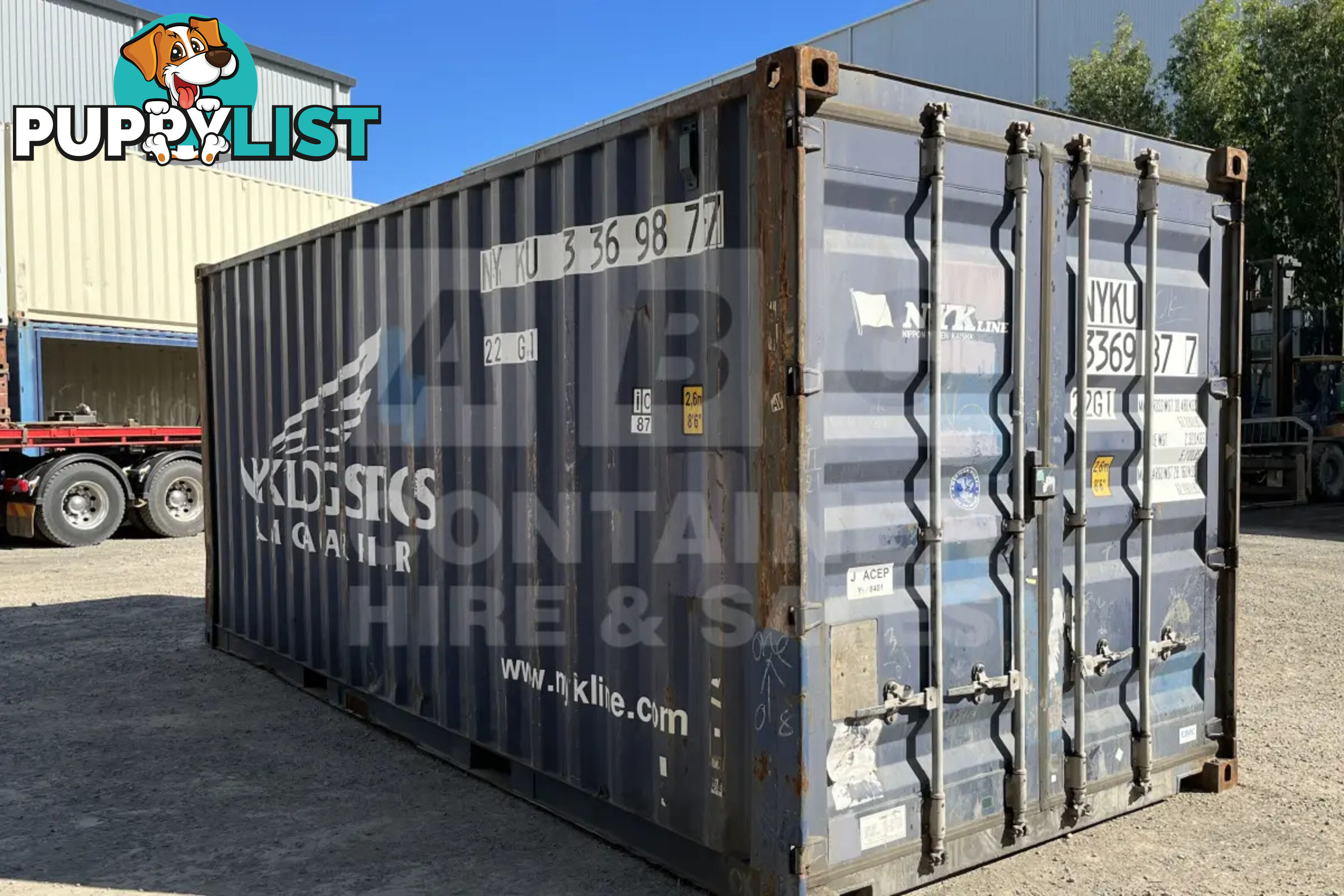 20' STANDARD HEIGHT SHIPPING CONTAINER