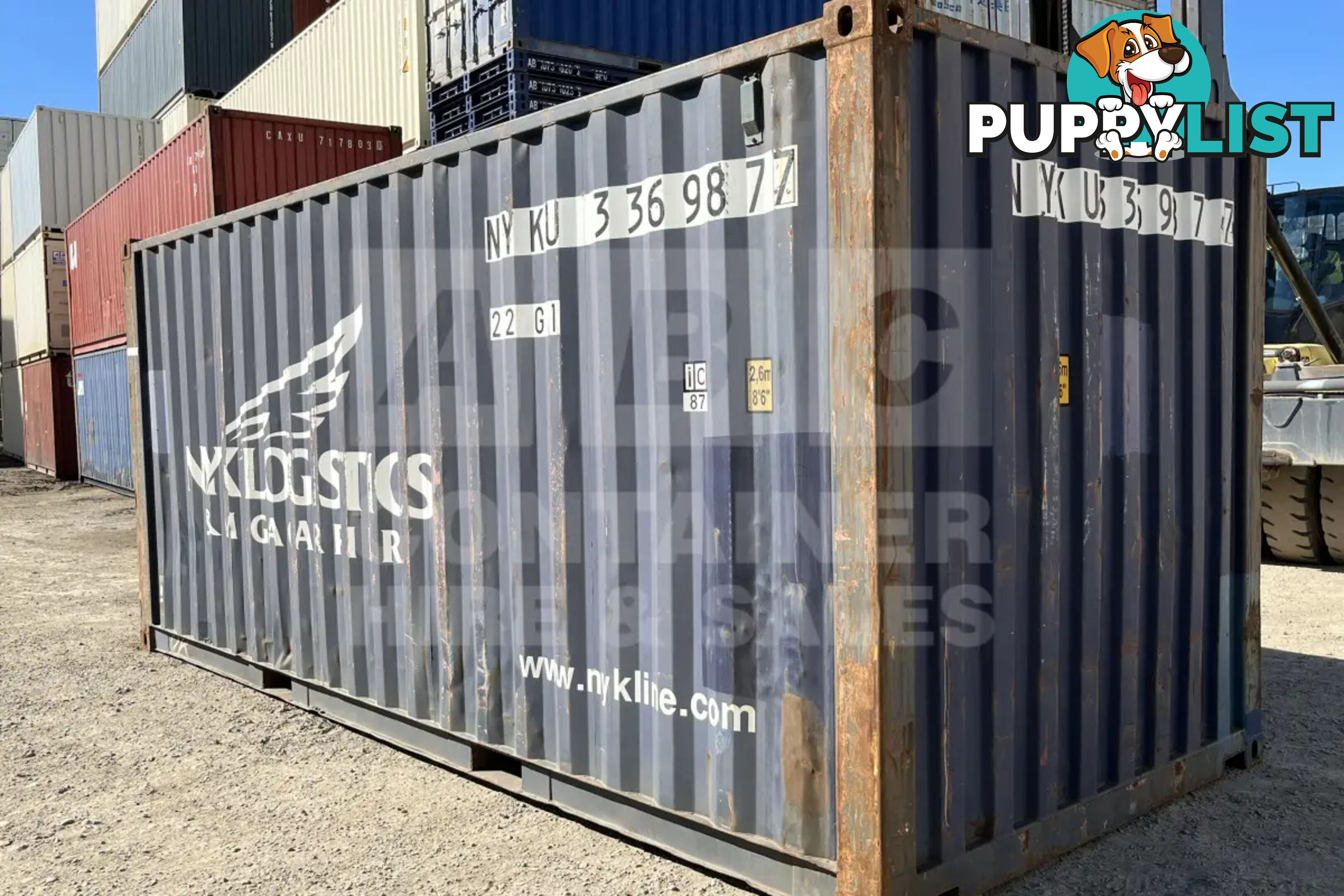 20' STANDARD HEIGHT SHIPPING CONTAINER