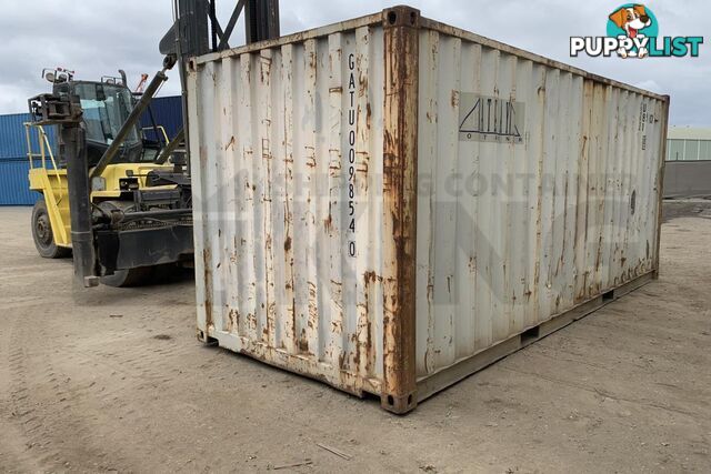 20' STANDARD HEIGHT SHIPPING CONTAINER - in Brisbane