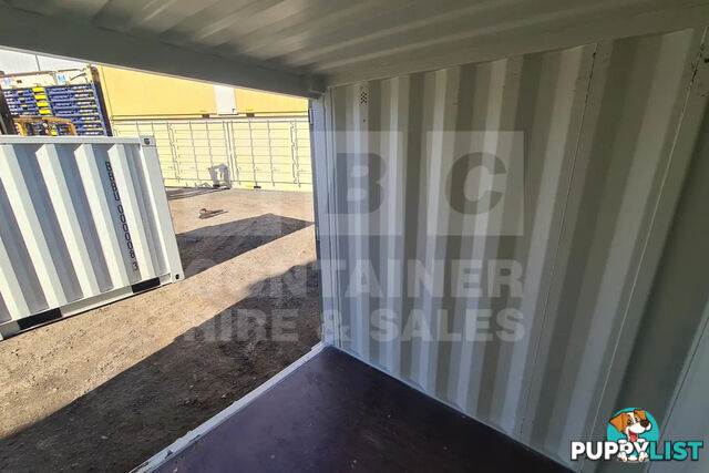 7' STEEL CONTAINER (7'3" HIGH, FACTORY BUILT)