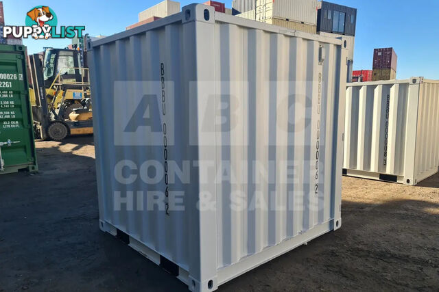 7' STEEL CONTAINER (7'3" HIGH, FACTORY BUILT)