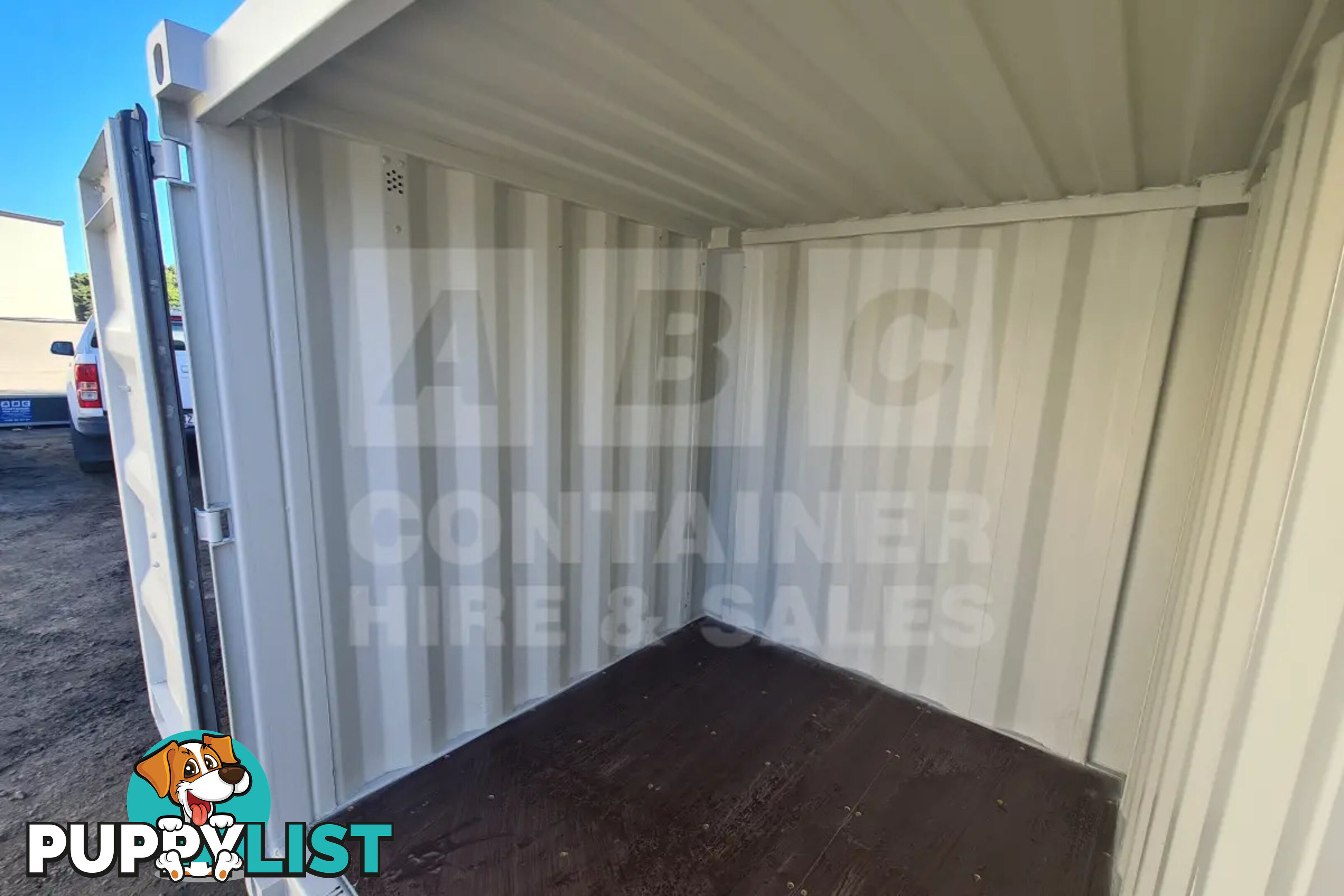 7' STEEL CONTAINER (7'3" HIGH, FACTORY BUILT)