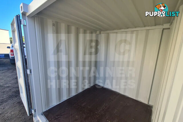 7' STEEL CONTAINER (7'3" HIGH, FACTORY BUILT)