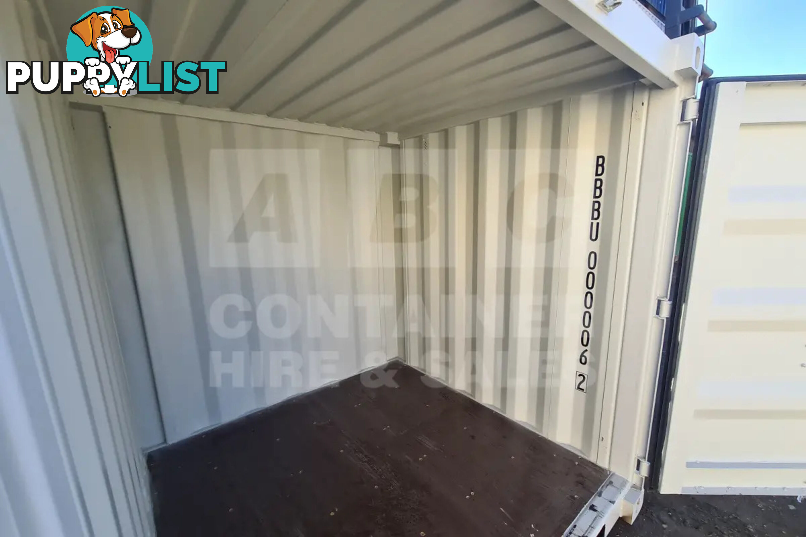 7' STEEL CONTAINER (7'3" HIGH, FACTORY BUILT)