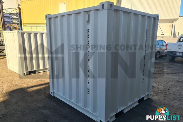 7' STEEL CONTAINER (7'3" HIGH, FACTORY BUILT)