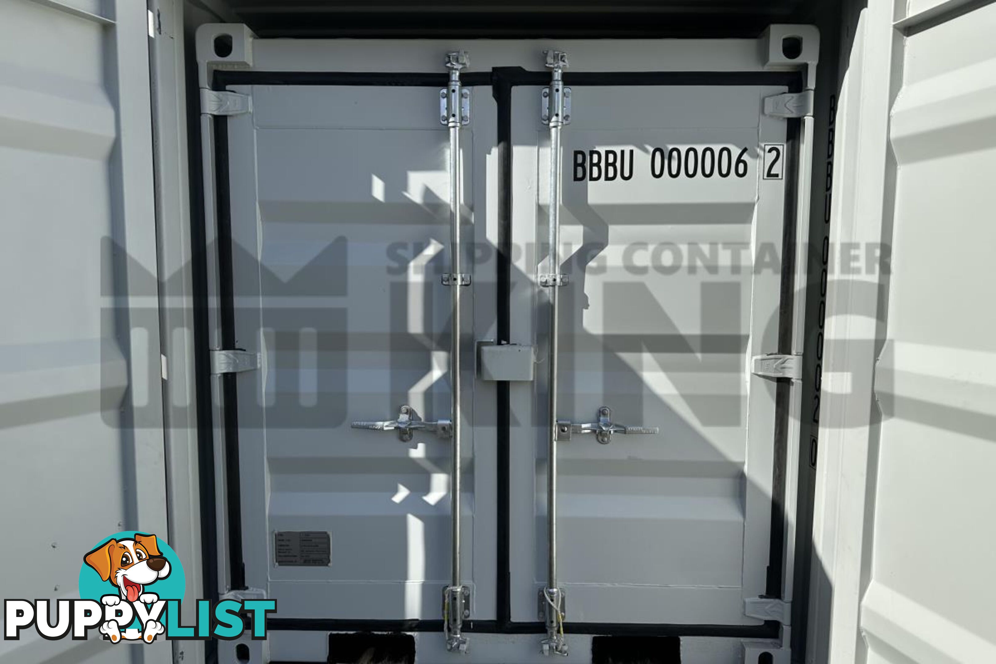 7' STEEL CONTAINER (7'3" HIGH, FACTORY BUILT)