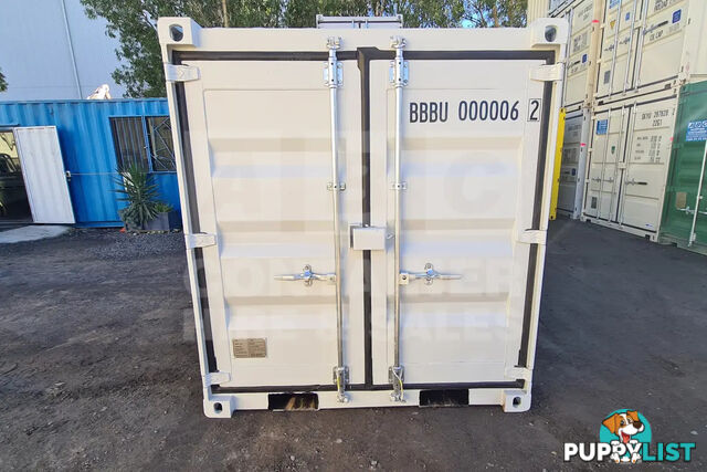 7' STEEL CONTAINER (7'3" HIGH, FACTORY BUILT)