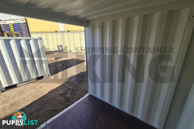 7' STEEL CONTAINER (7'3" HIGH, FACTORY BUILT)