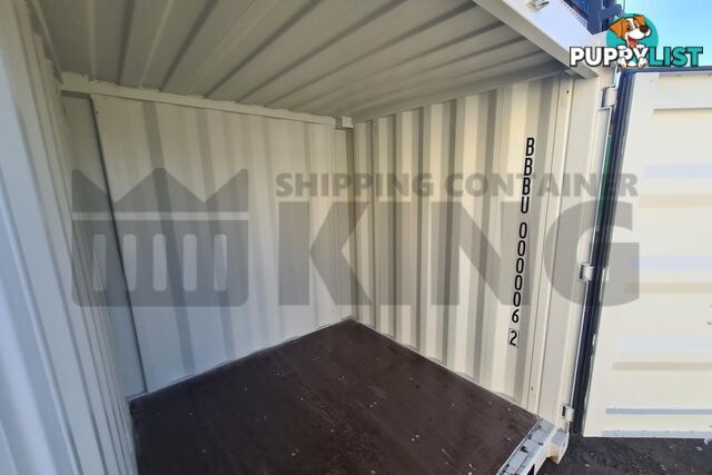 7' STEEL CONTAINER (7'3" HIGH, FACTORY BUILT)