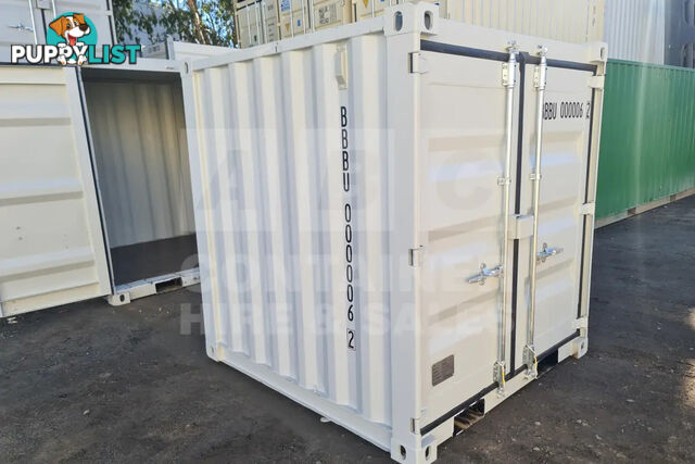 7' STEEL CONTAINER (7'3" HIGH, FACTORY BUILT)