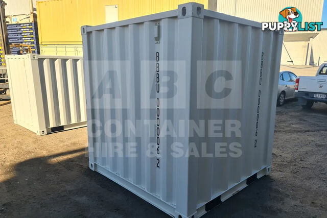 7' STEEL CONTAINER (7'3" HIGH, FACTORY BUILT)